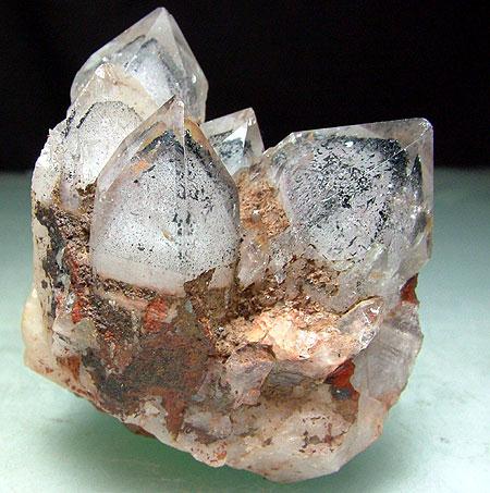 Quartz With Hematite Inclusions