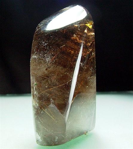 Smoky Quartz With Astrophyllite Inclusions