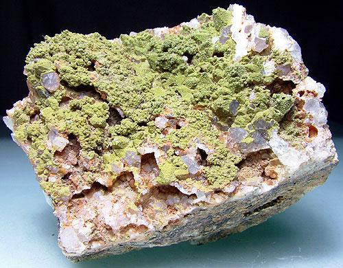 Pyromorphite & Quartz