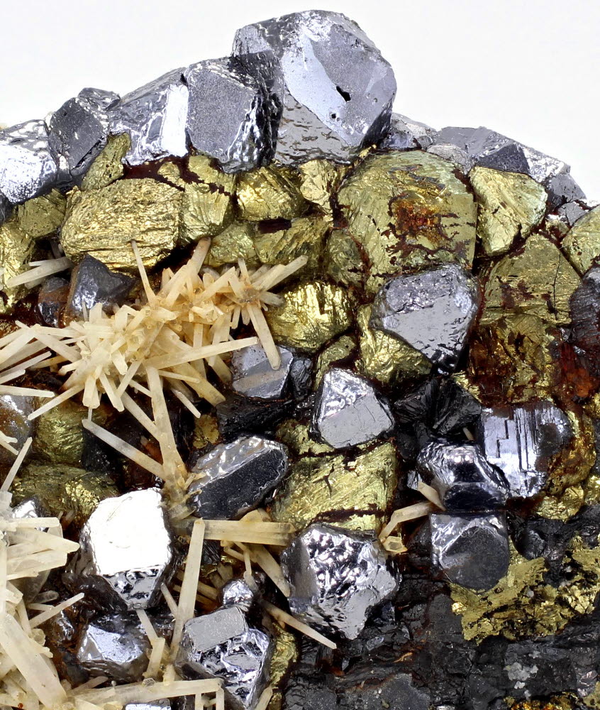 Galena Chalcopyrite Sphalerite & Quartz