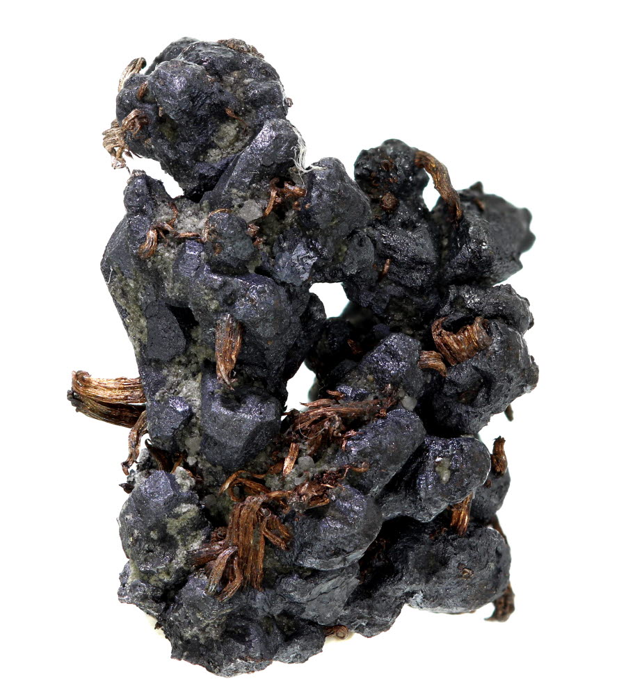 Acanthite & Native Silver