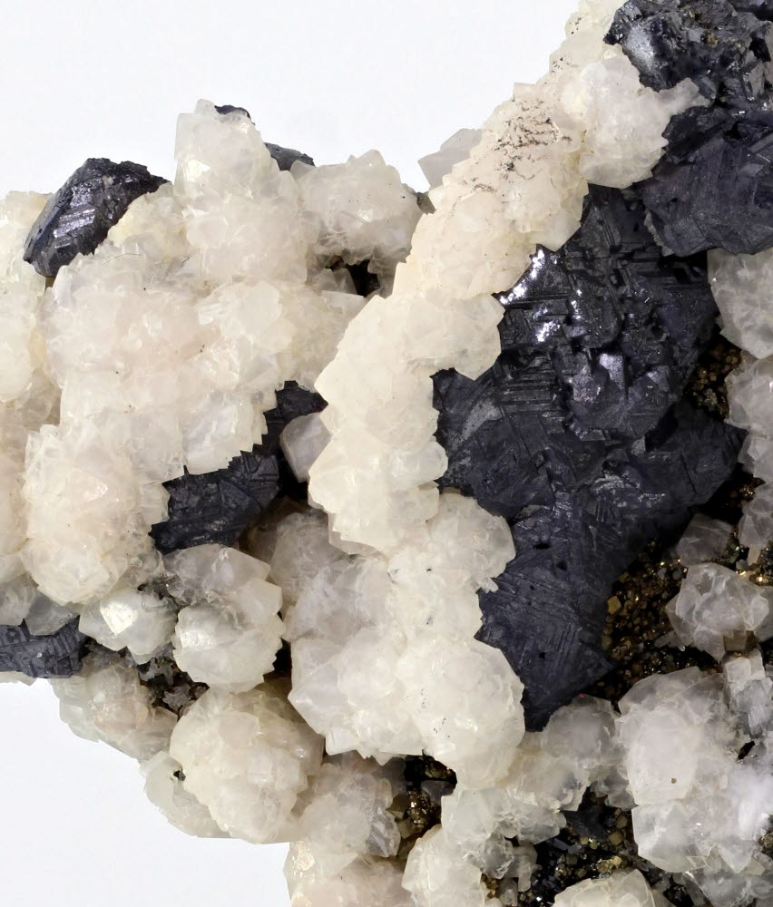 Galena with Calcite