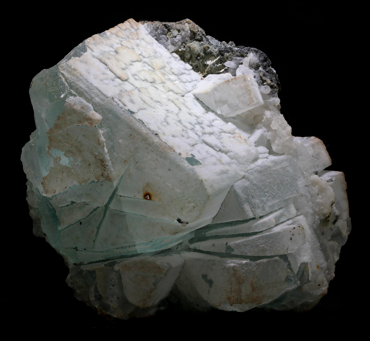 Fluorite & Chalcedony