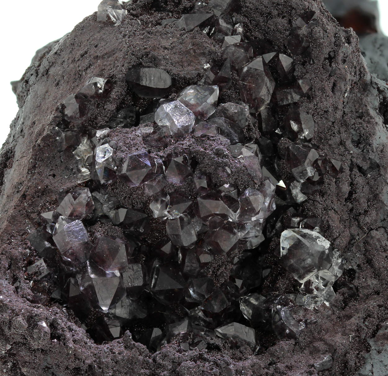 Hematite On Quartz