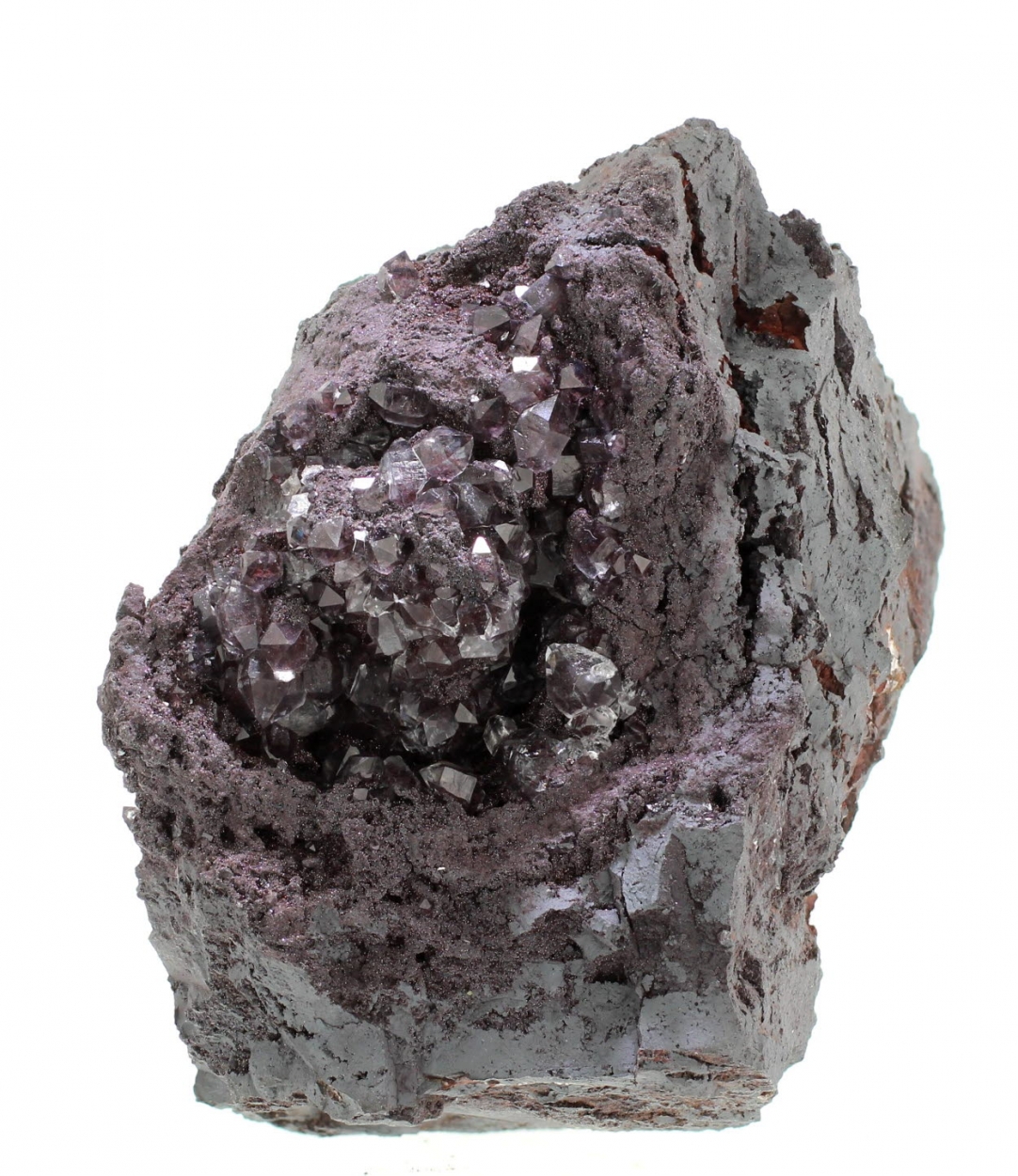 Hematite On Quartz