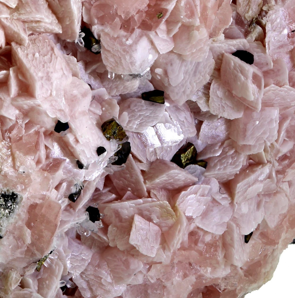 Rhodochrosite & Pyrite