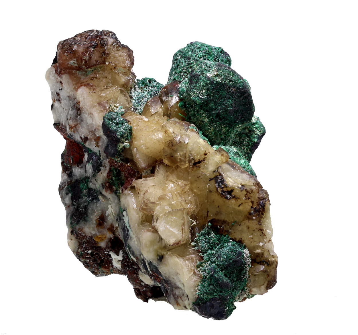 Malachite Psm Cuprite & Calcite