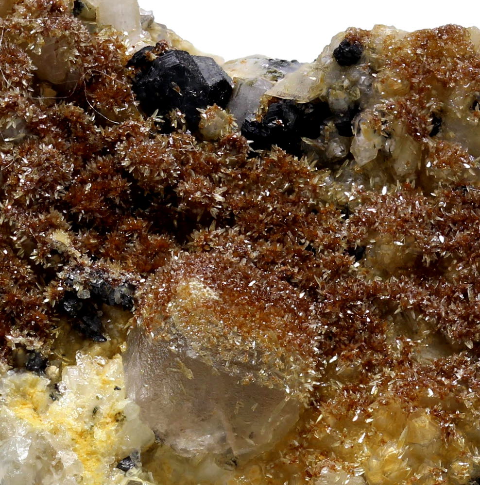 Fluorite Siderite & Sphalerite