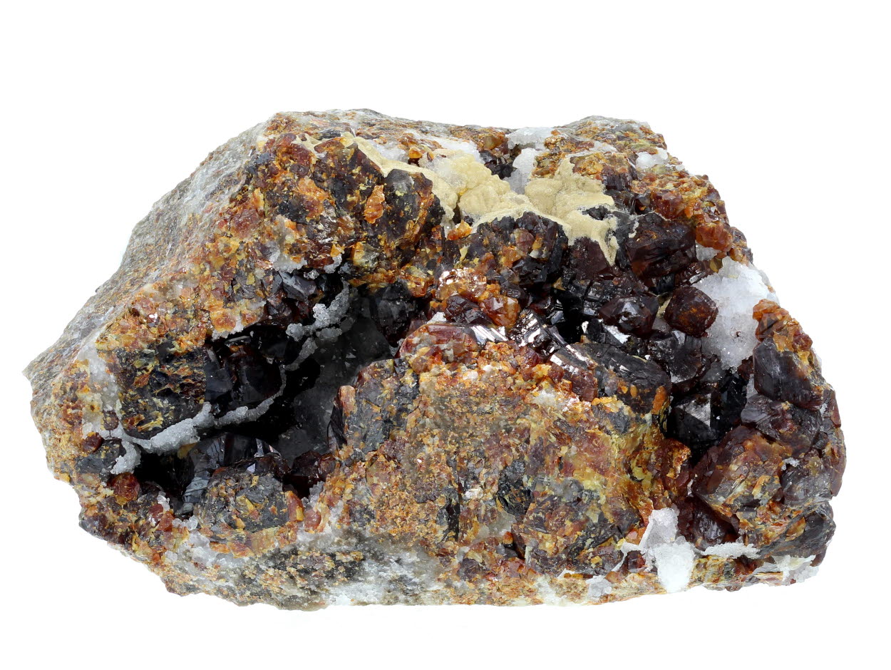 Sphalerite Hemimorphite & Quartz