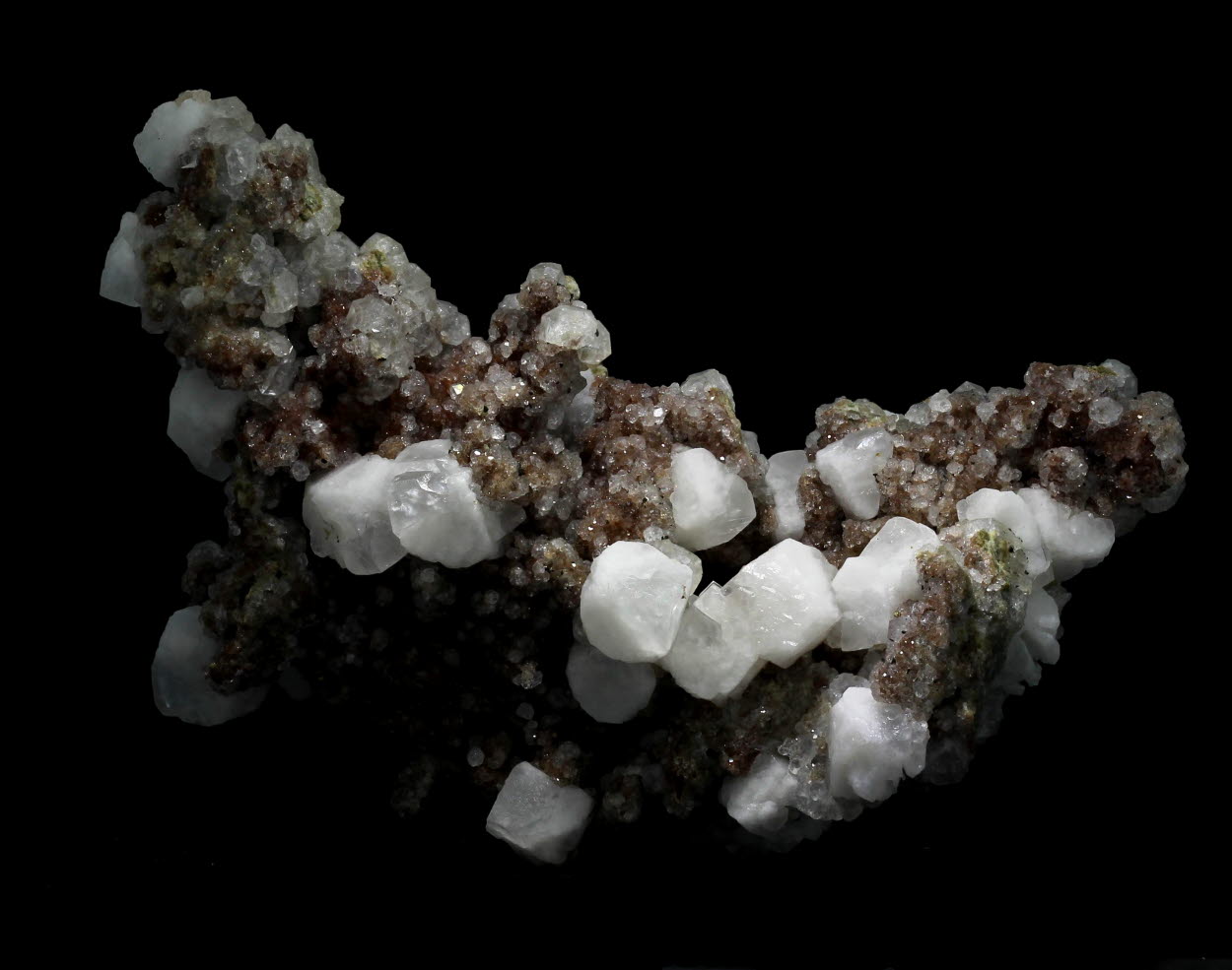 Calcite & Analcime