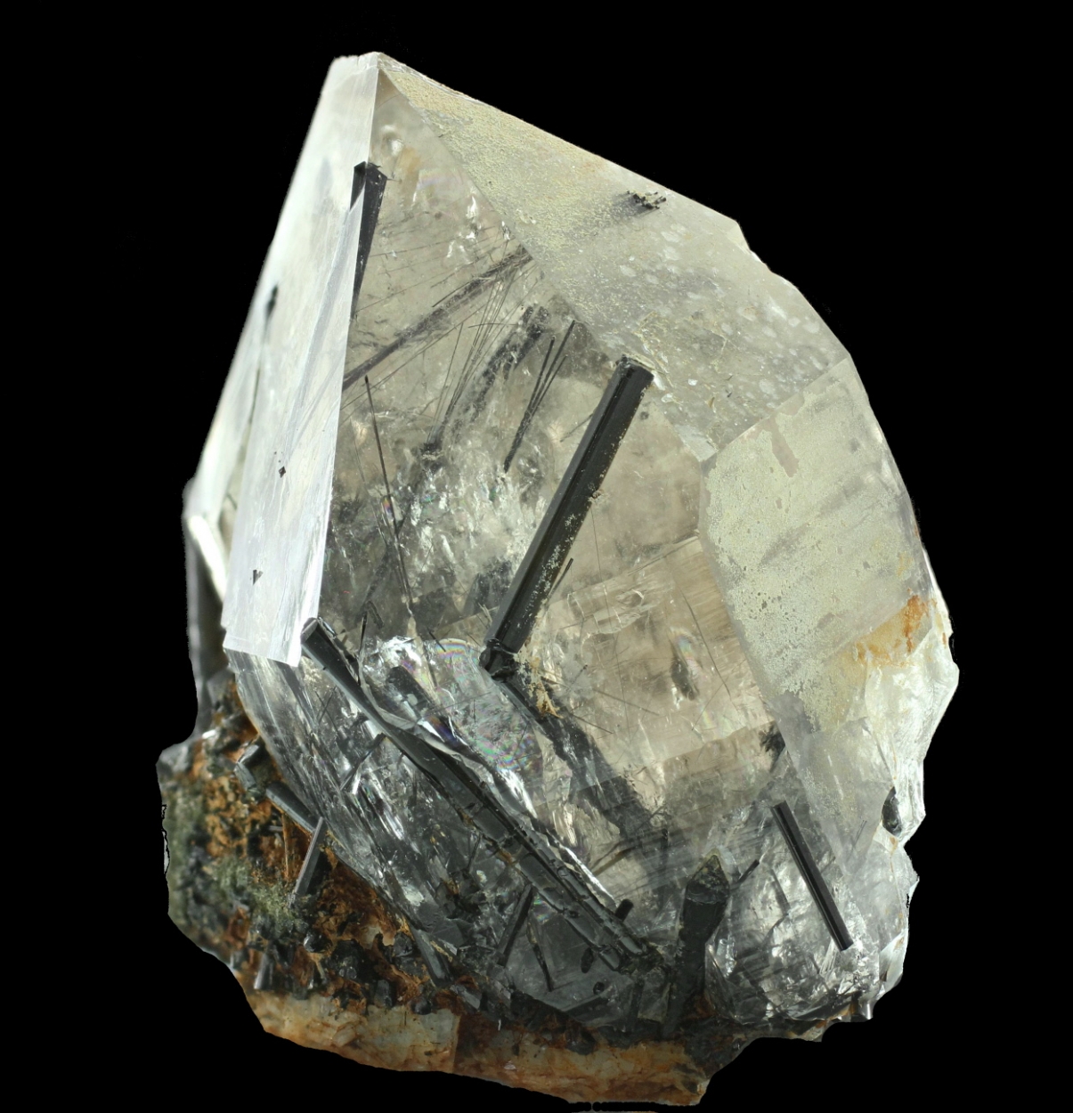 Smoky Quartz & Tourmaline