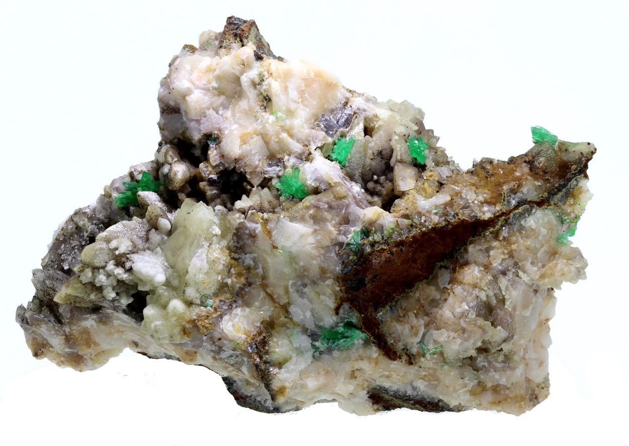 Annabergite & Calcite