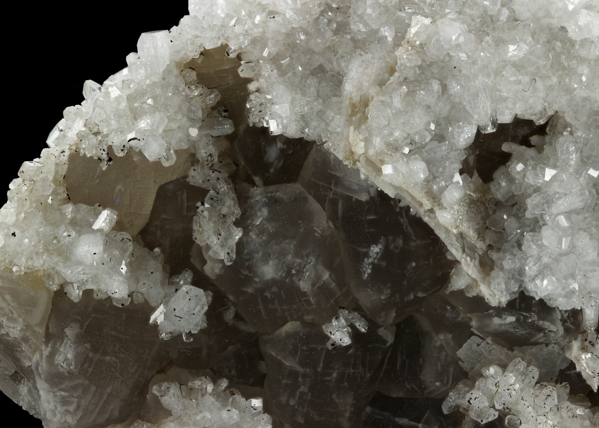 Harmotome & Calcite