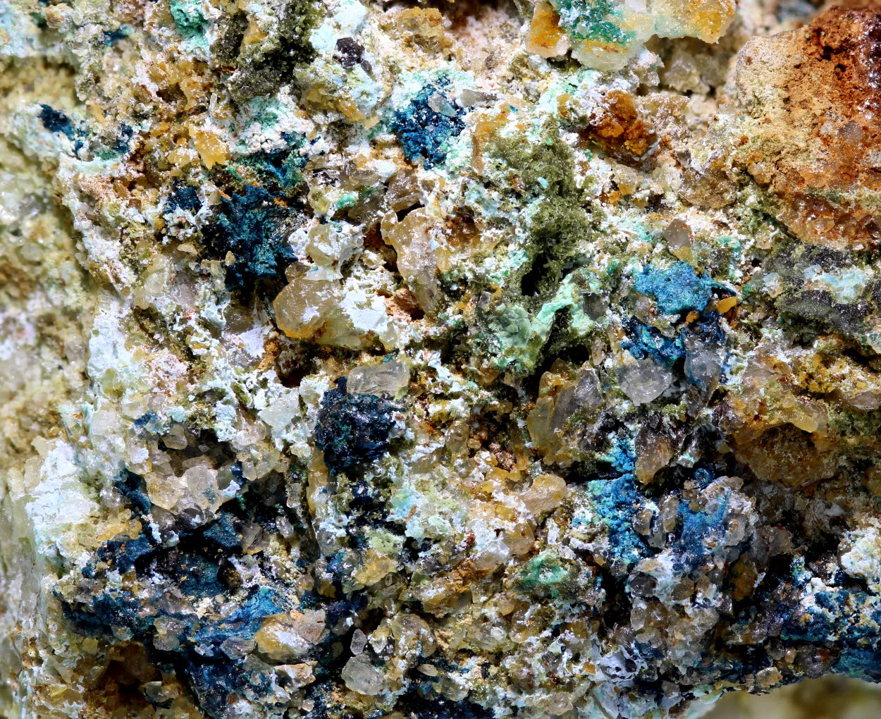 Clinoclase & Olivenite
