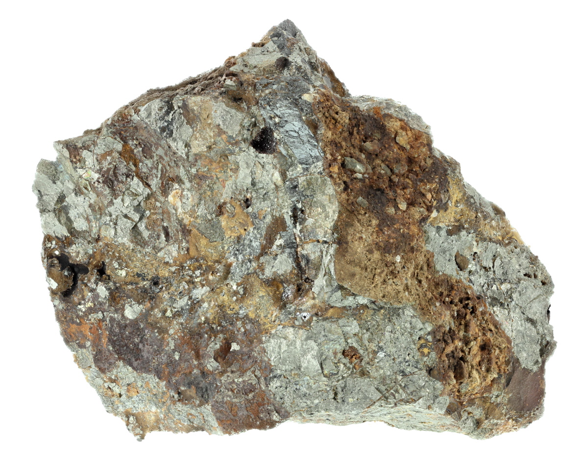 Wolframite With Arsenopyrite & Siderite