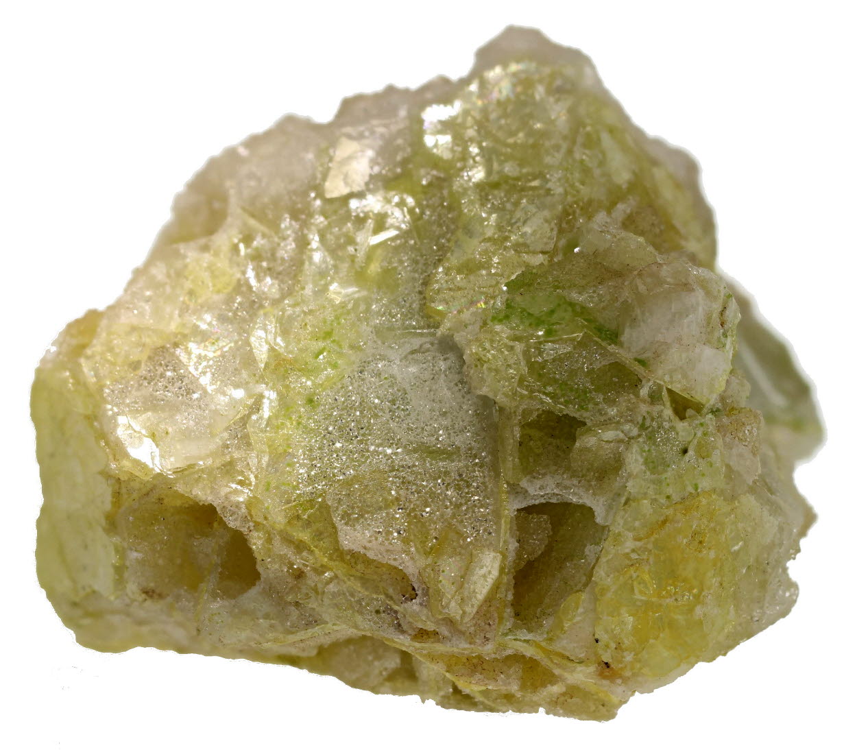 Wulfenite & Calcite