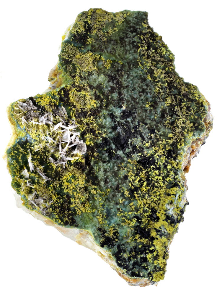 Plumbogummite Mimetite Romanèchite & Baryte