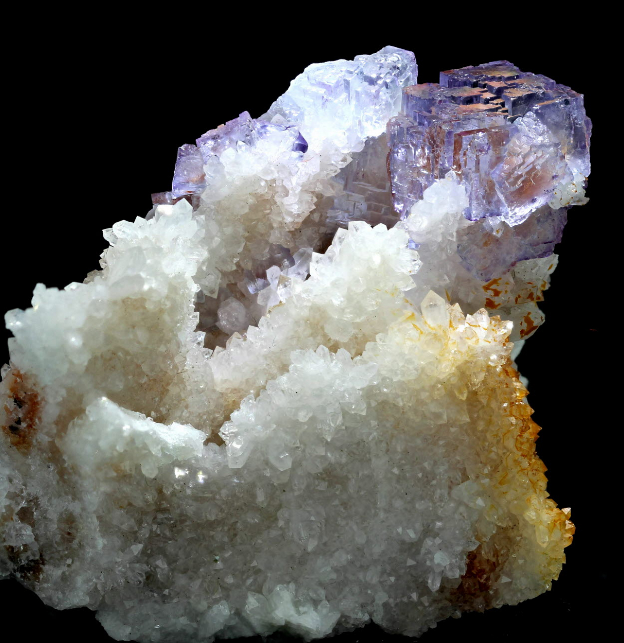 Fluorite & Quartz