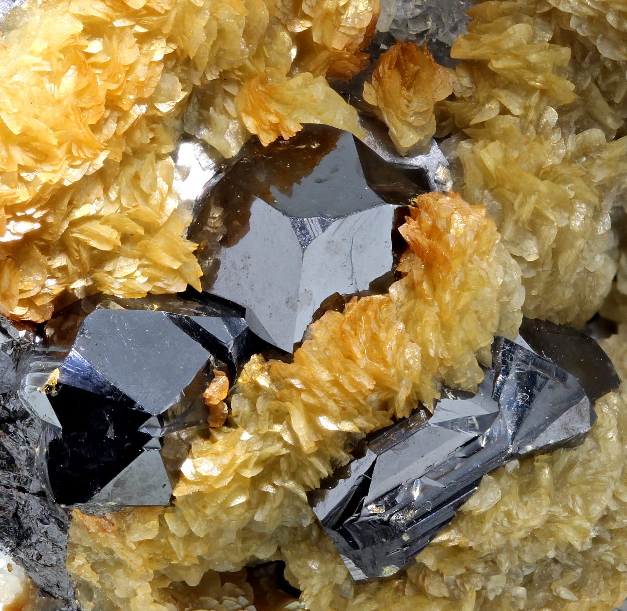 Sphalerite & Siderite