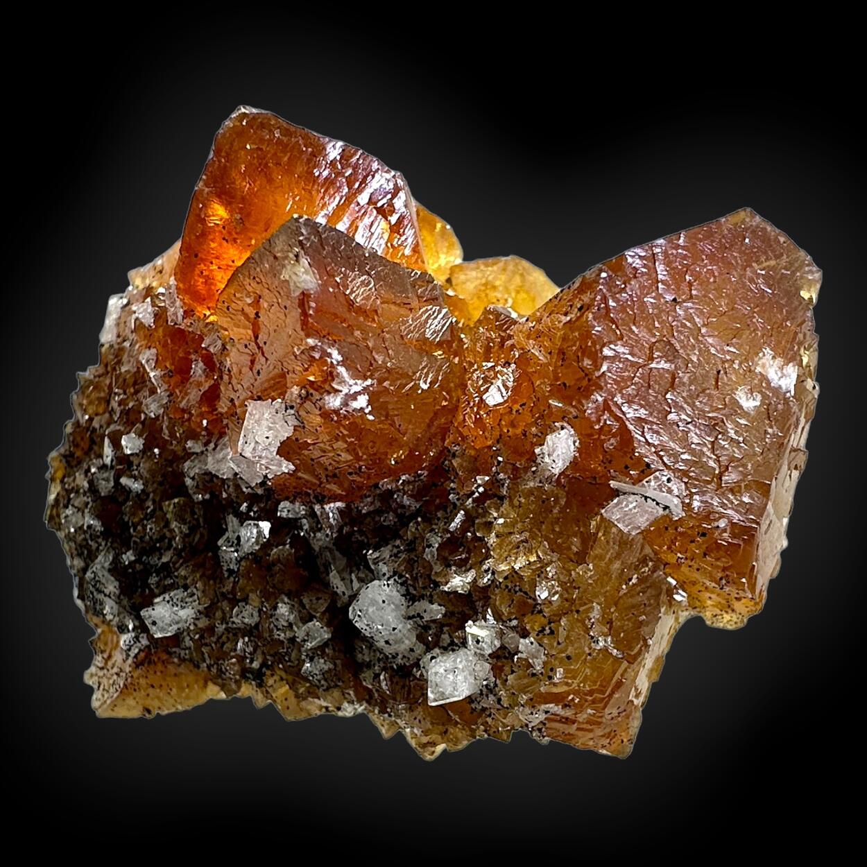 Calcite & Harmotome