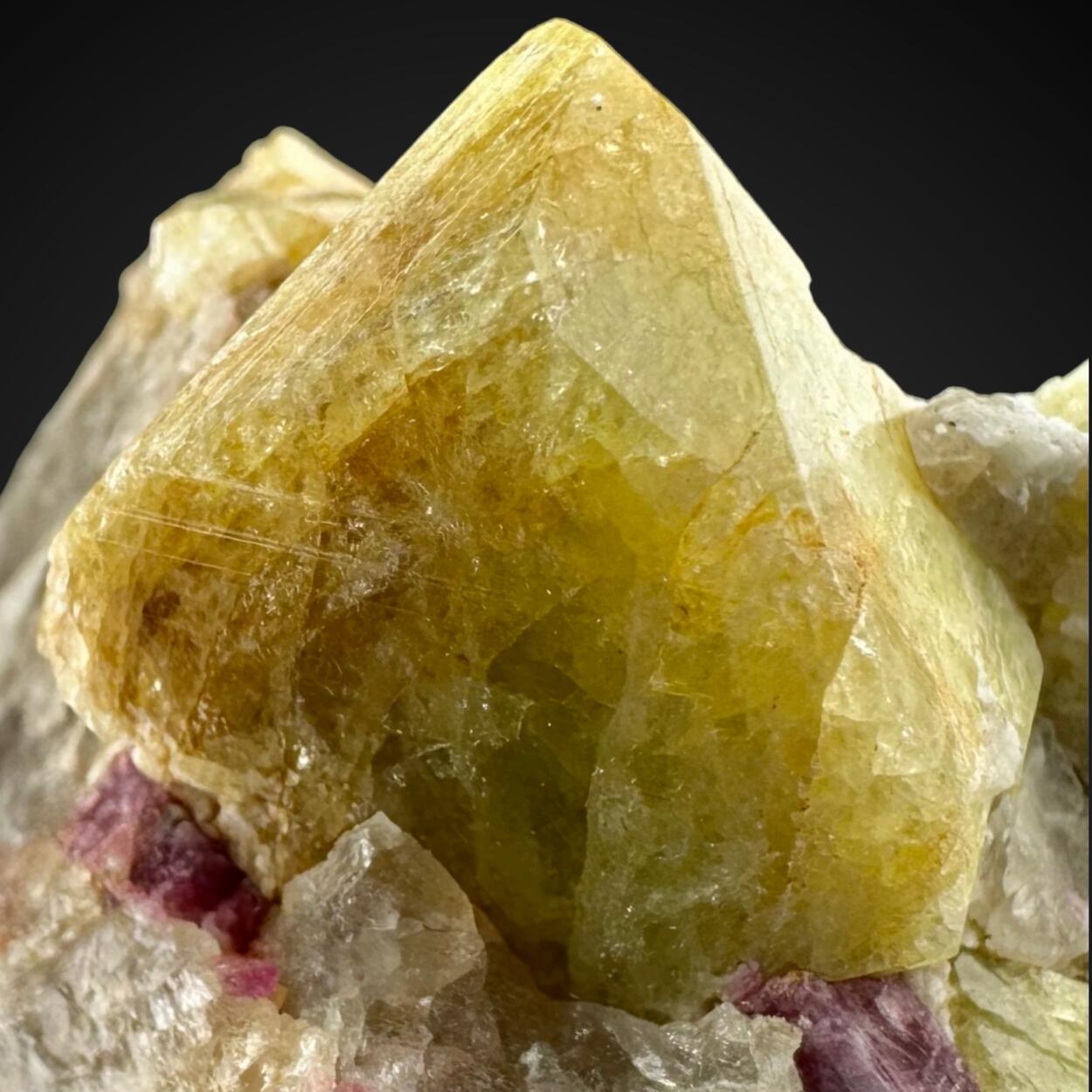 Rhodizite & Rubellite