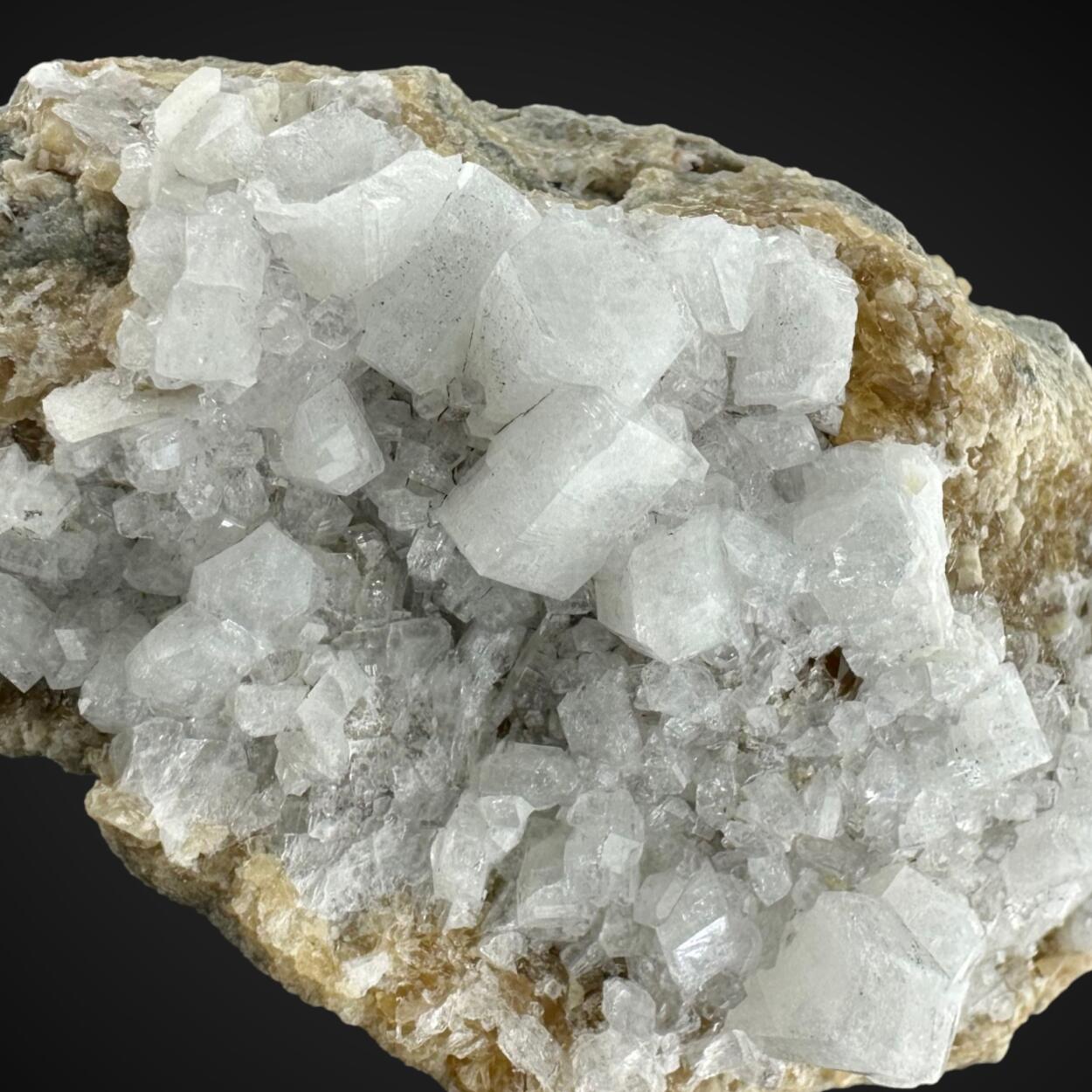 Harmotome On Calcite