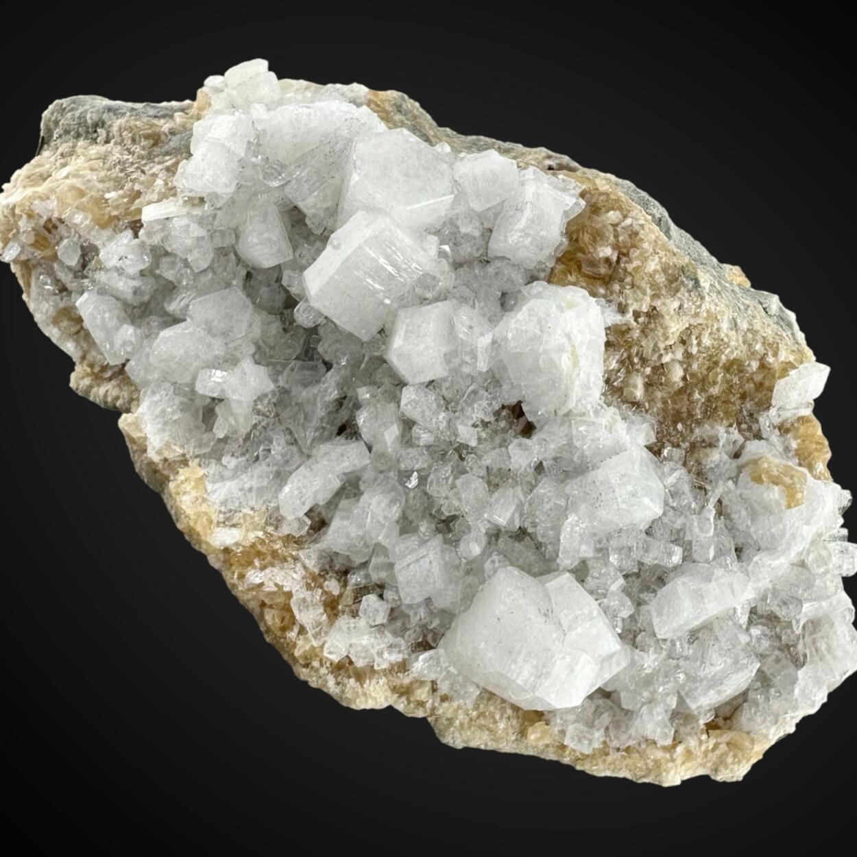 Harmotome On Calcite