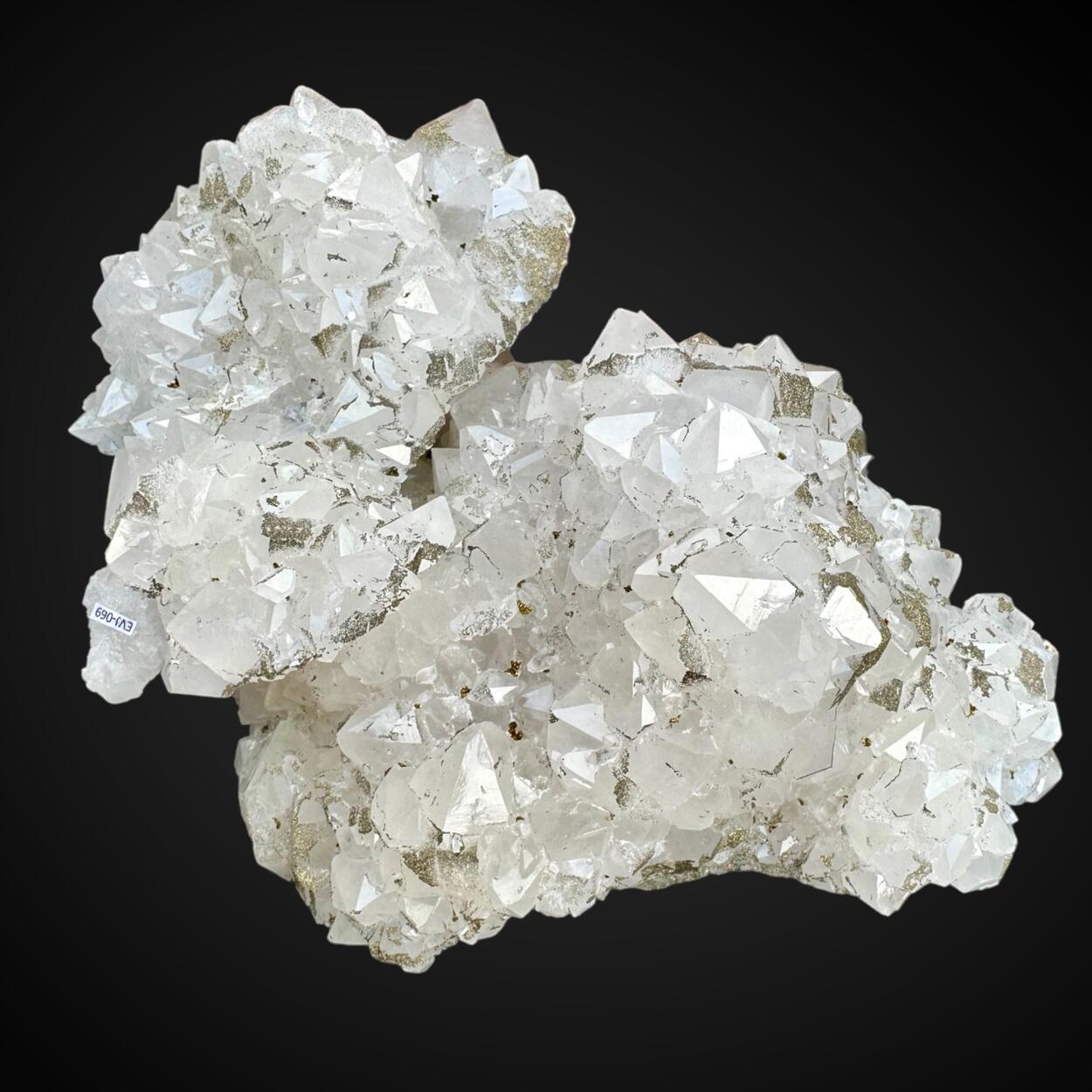 Fluorite & Quartz With Pyrite
