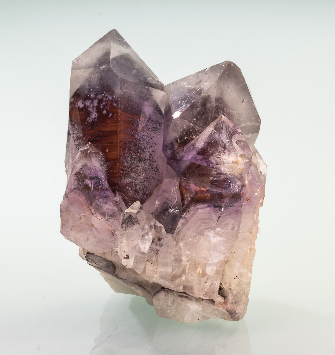 Ferruginous Quartz With Amethyst