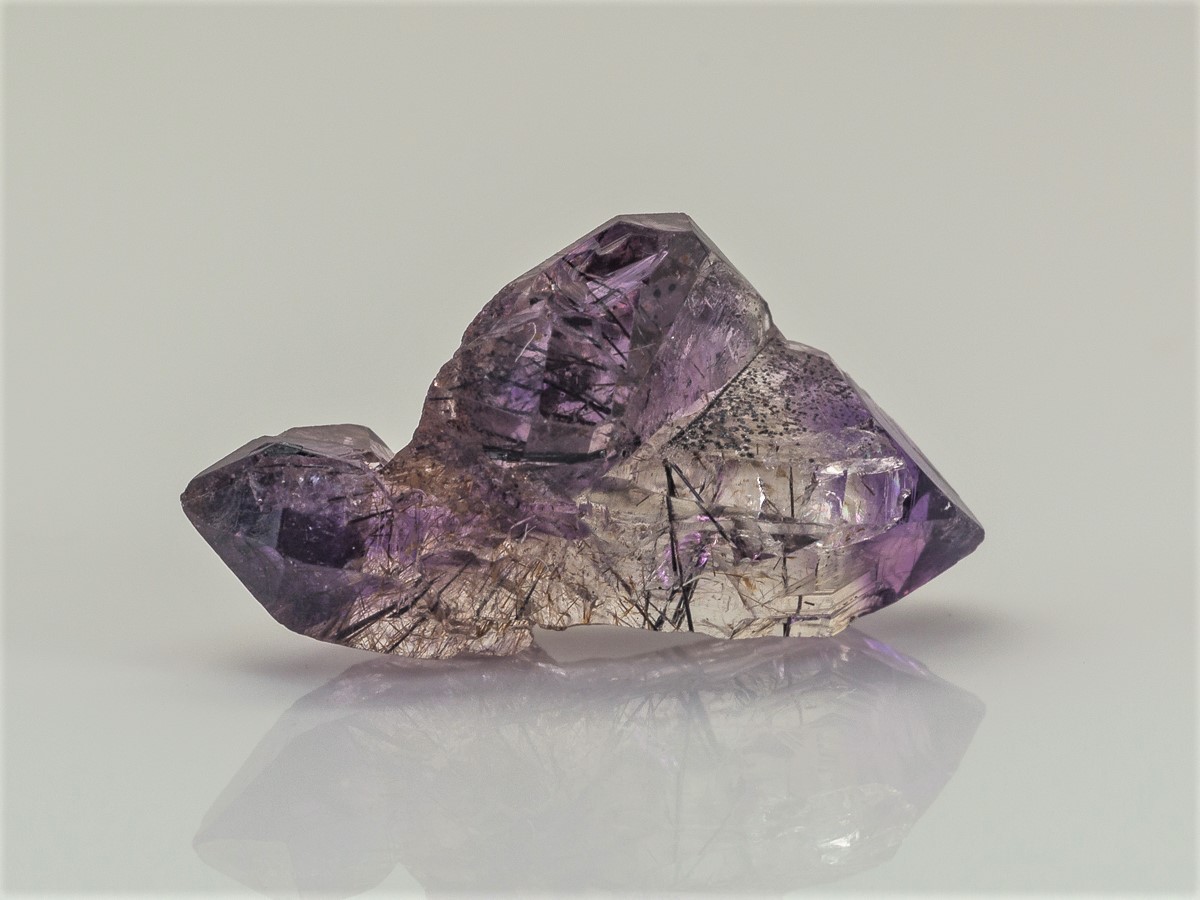 Amethyst Sceptre With Goethite