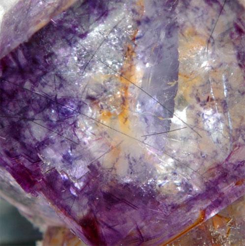 Fluorite With Boulangerite