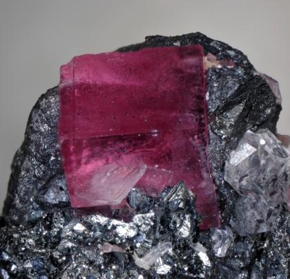 Rhodochrosite & Tetrahedrite