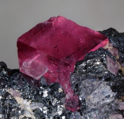 Rhodochrosite & Tetrahedrite