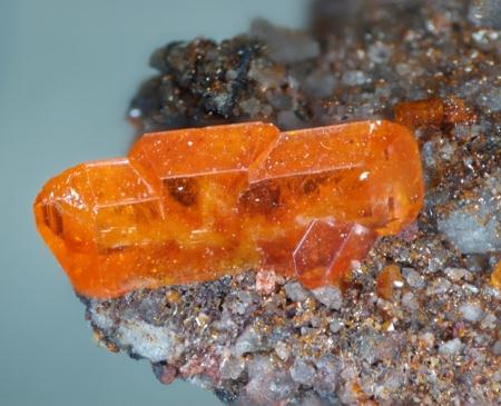 Wulfenite & Calcite