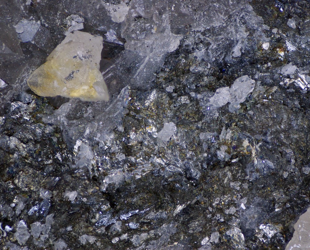 Semseyite Quartz & Bindheimite