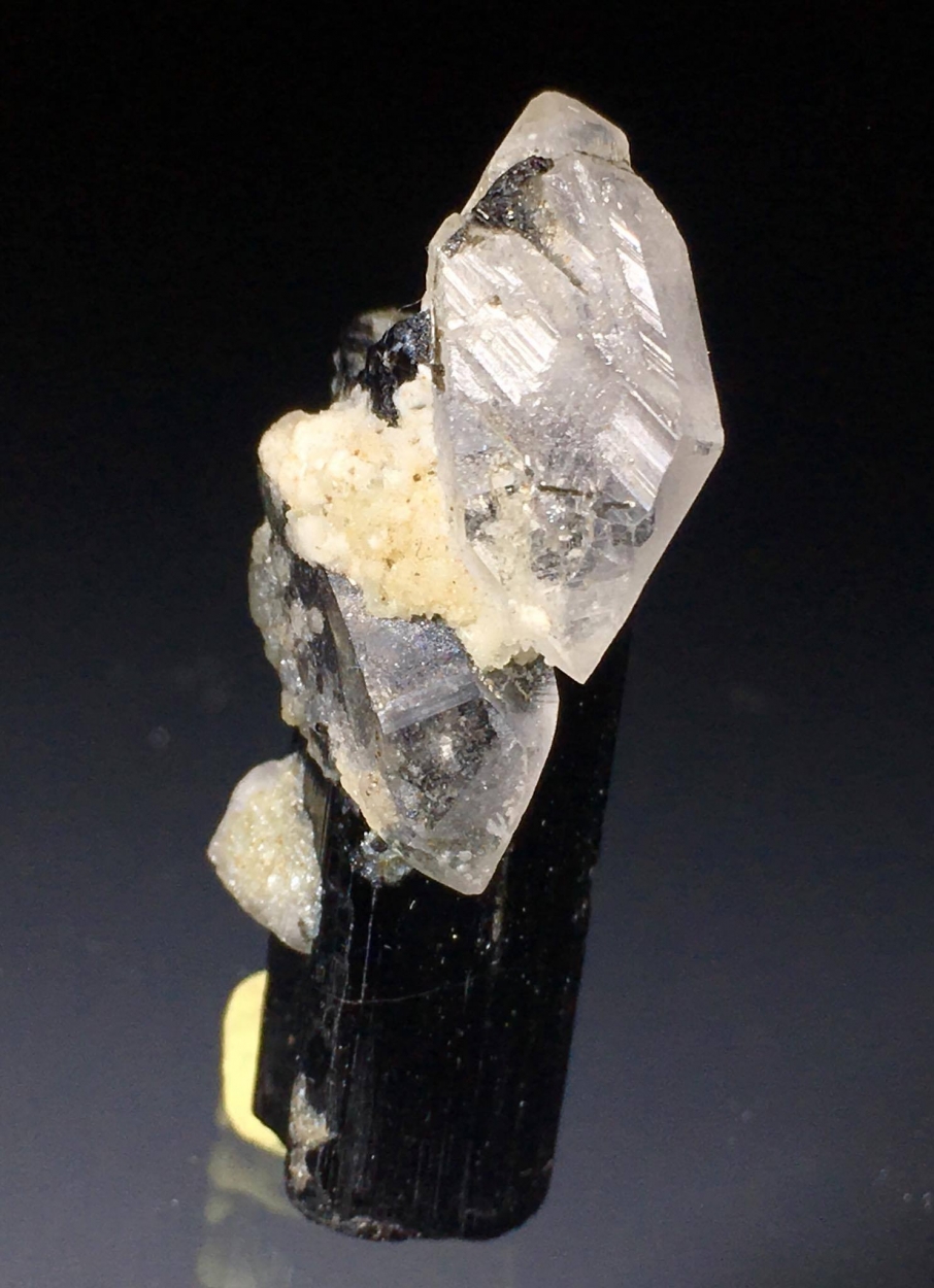 Tourmaline With Quartz