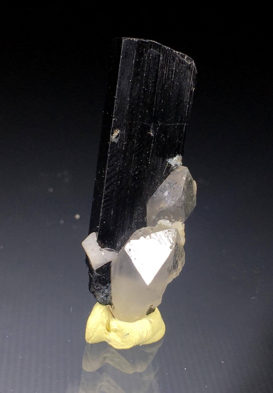 Tourmaline With Quartz