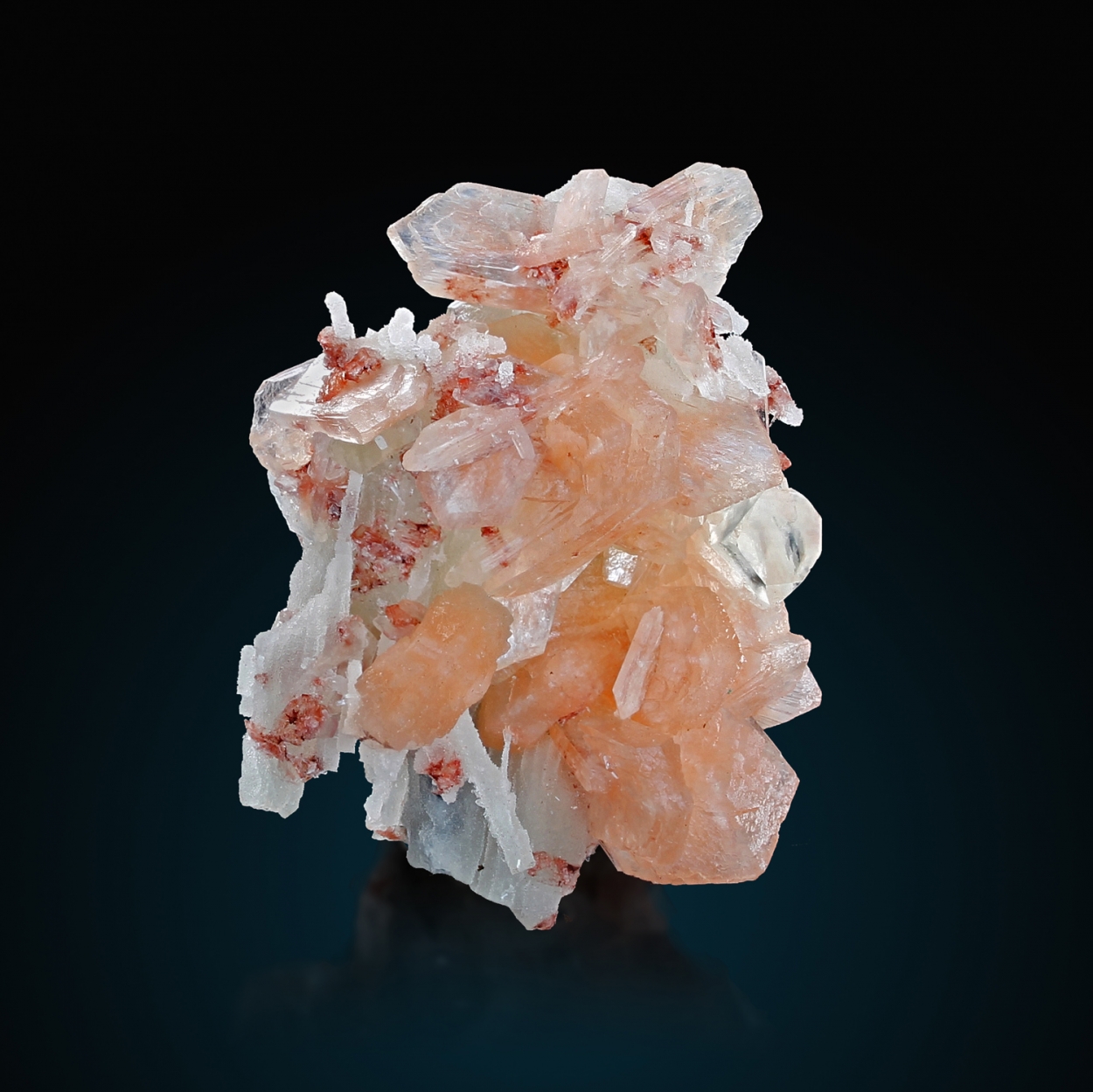 Stilbite Heulandite Apophyllite & Quartz