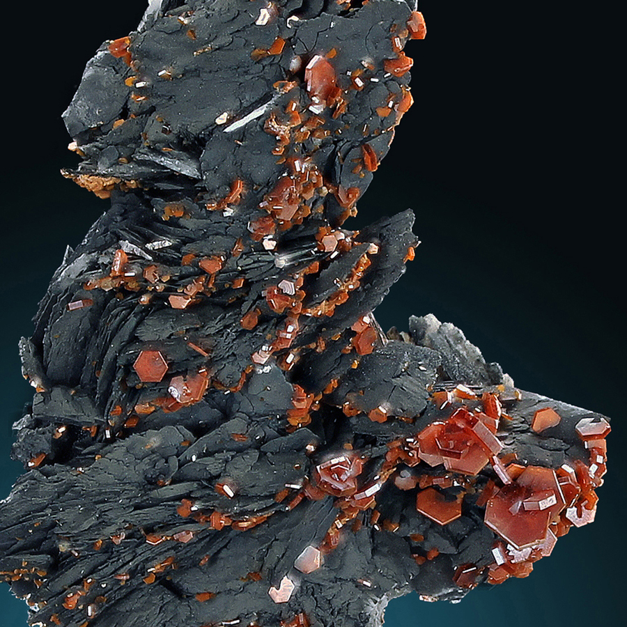 Vanadinite On Baryte