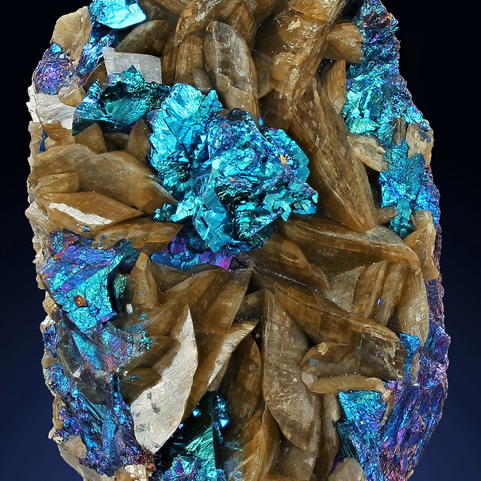 Chalcopyrite On Siderite