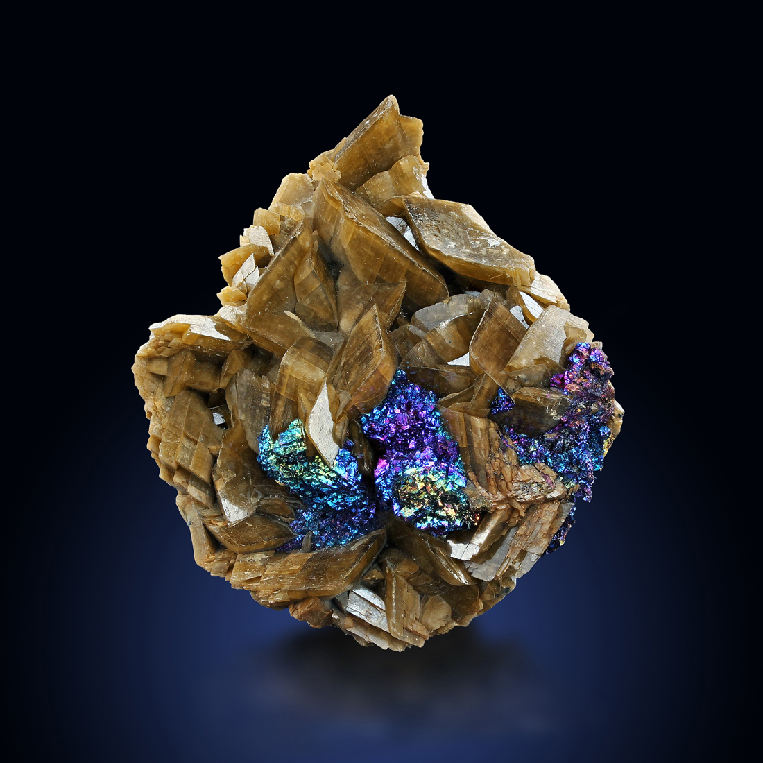 Chalcopyrite On Siderite