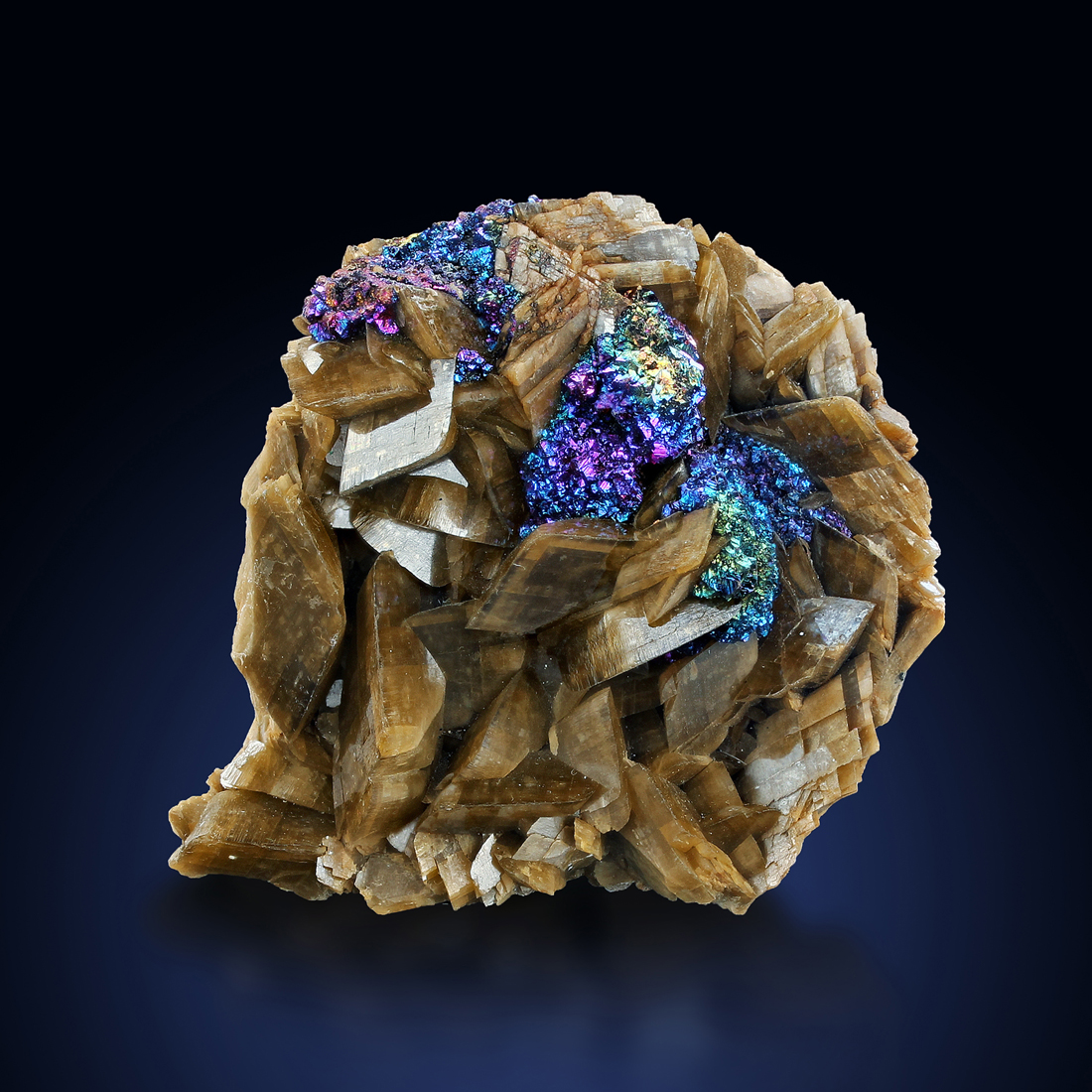 Chalcopyrite On Siderite