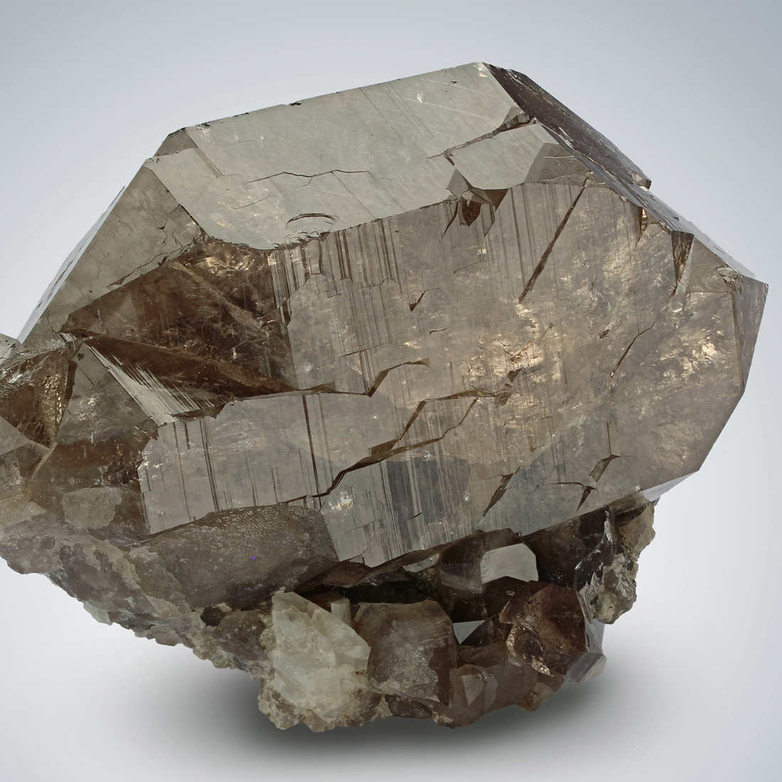 Smoky Quartz Var Gwindel