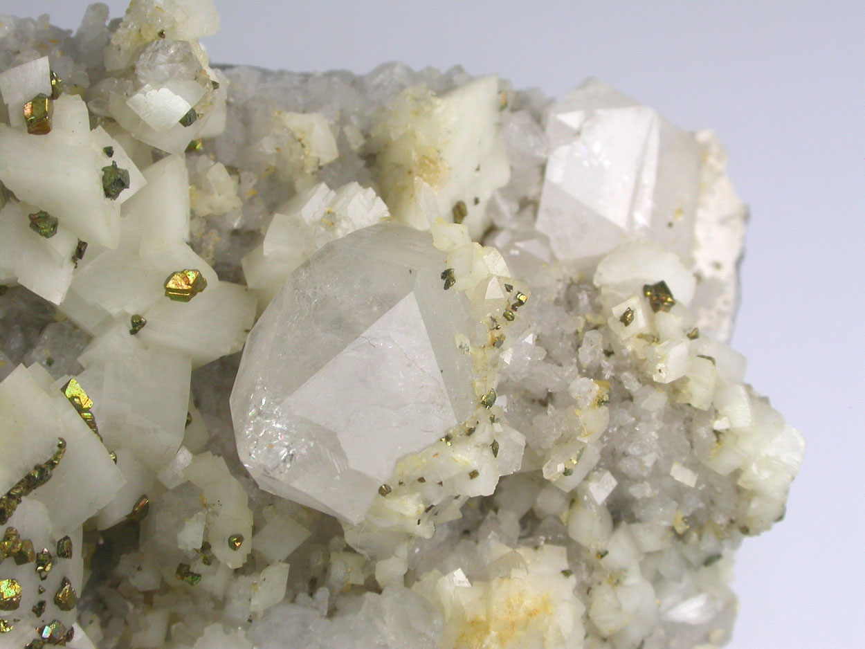 Quartz Chalcopyrite & Ankerite