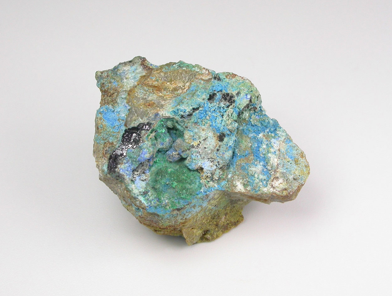 Carbonatecyanotrichite Linarite Brochantite & Anglesite