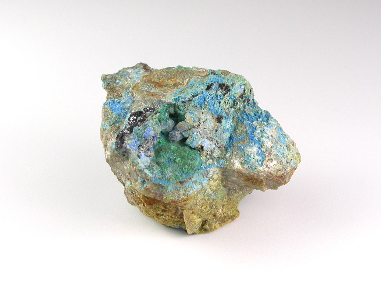 Carbonatecyanotrichite Linarite Brochantite & Anglesite