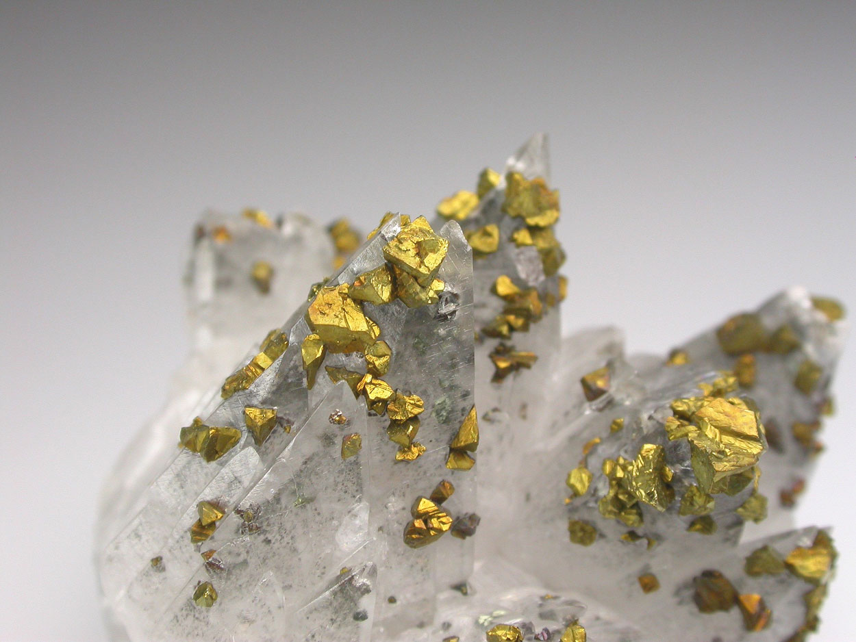 Chalcopyrite On Calcite