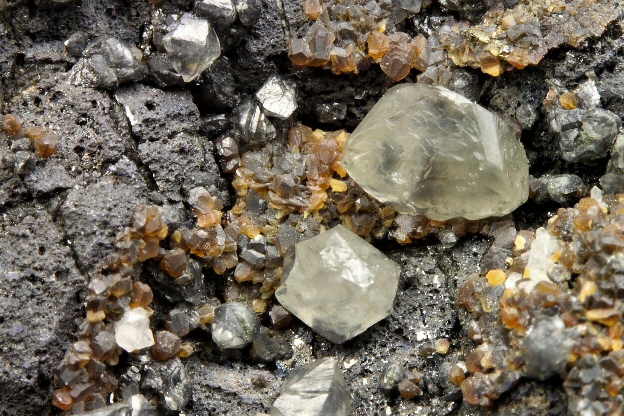 Cerussite On Galena