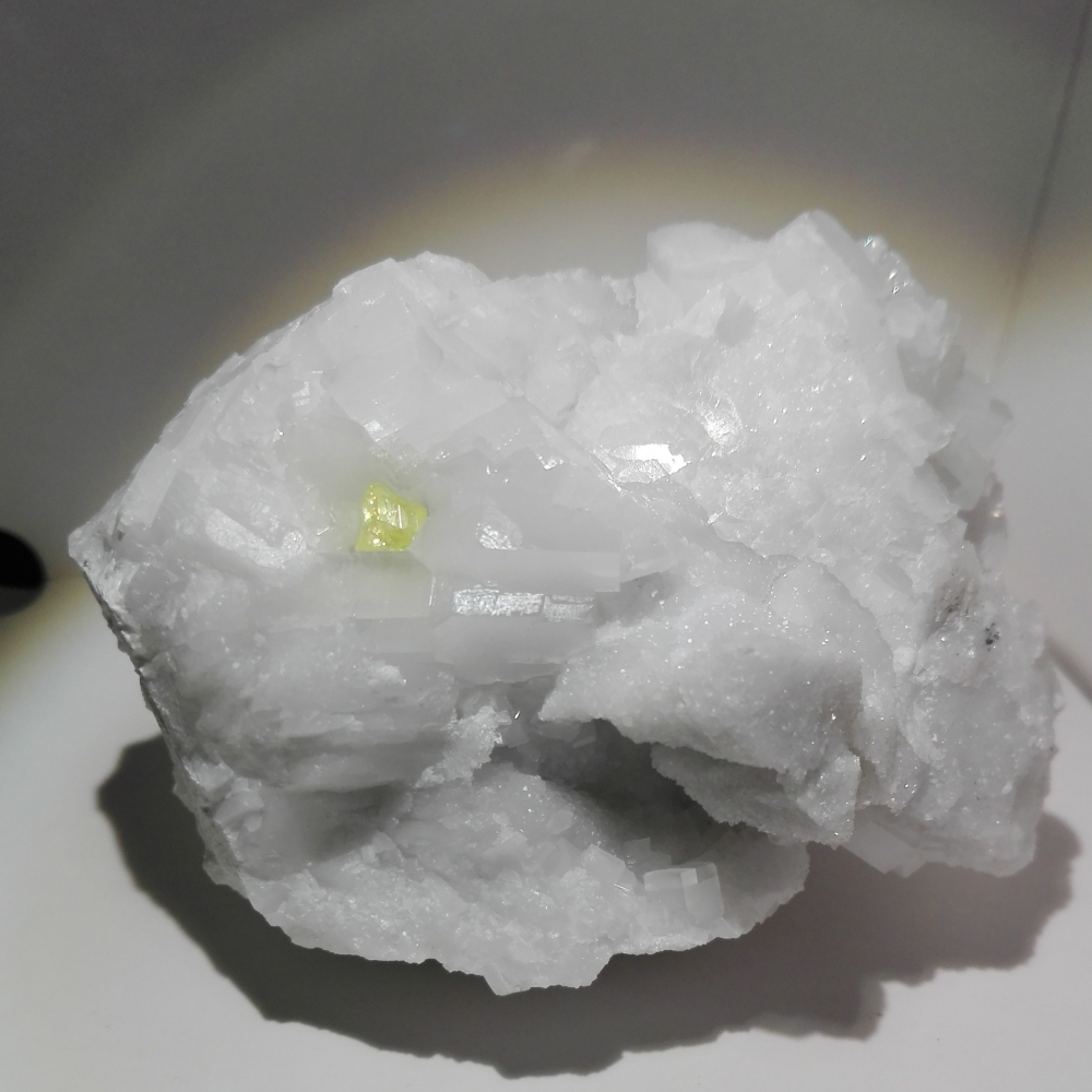 Sulphur On Dolomite