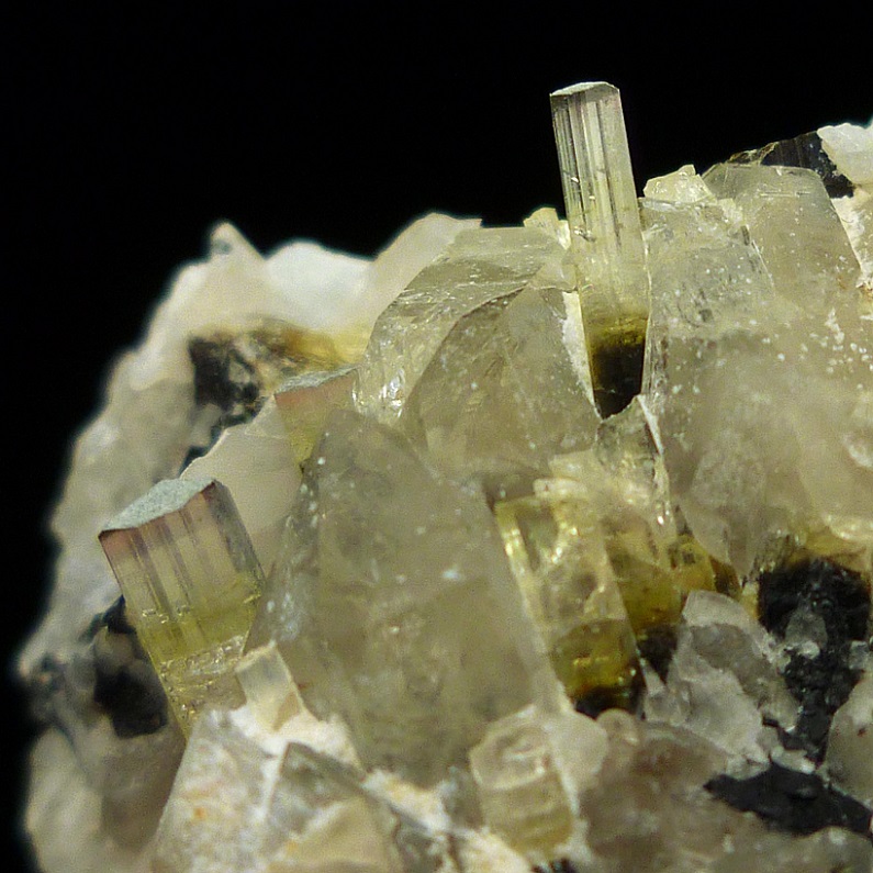 Elbaite Quartz & Microcline